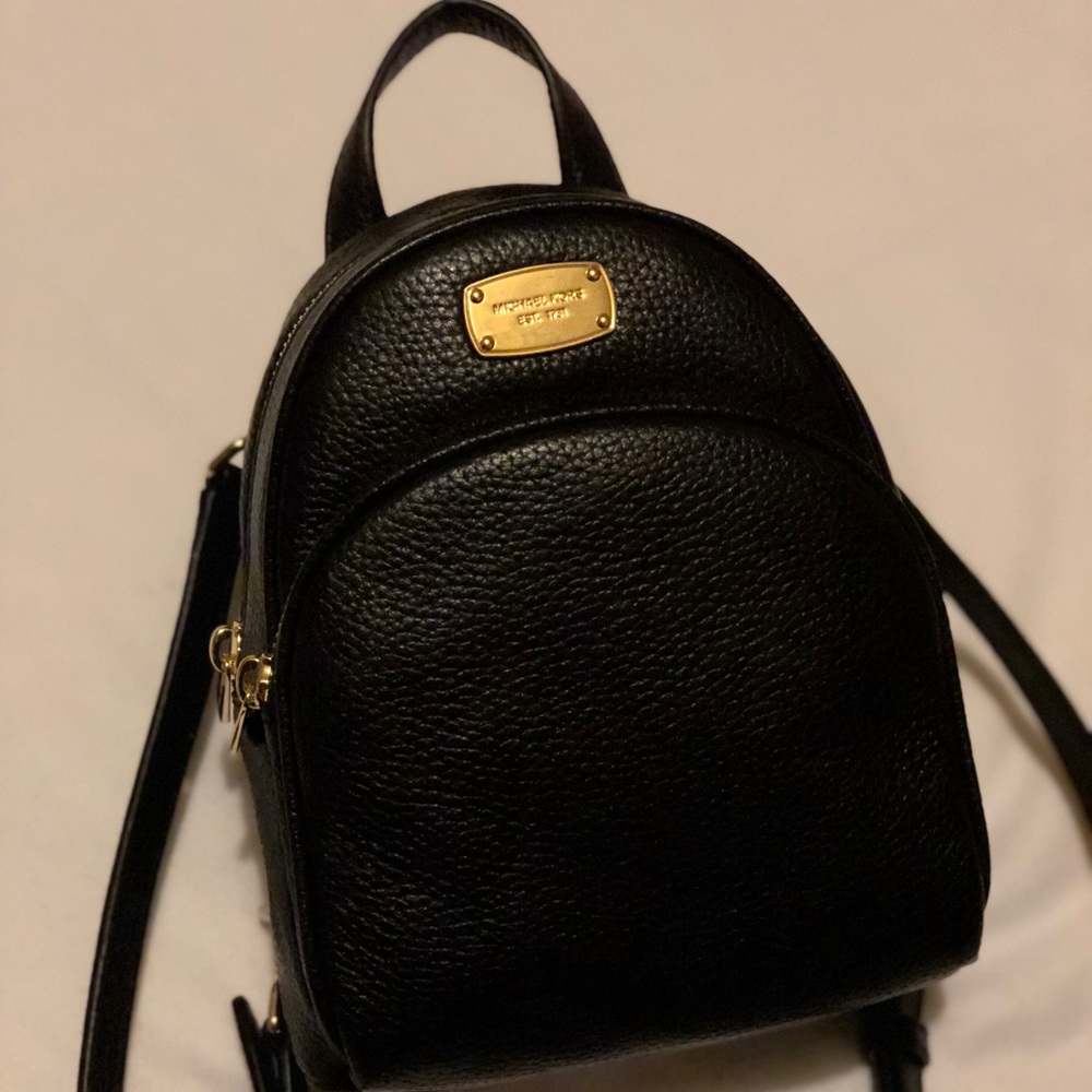Michael Kors Abbey Leather Backpack XS